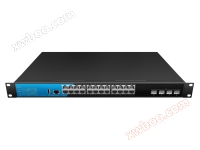 MST-IMC7424SRPL-4XG Layer 3 Management 40000 Gigabit Optical 24 Gigabit POE Switch