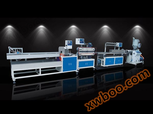 PC, PMMA, PS, ABS, linea di estrusione di profili di tubi rigidi in PVC