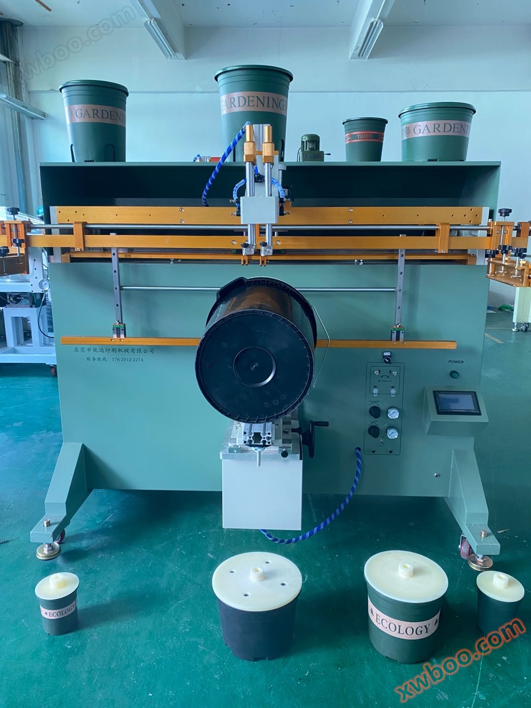 Drukarka do powierzchni krzywej