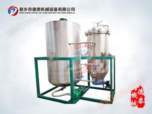 Macchina filtrante per pre-rivestimento della terra diatomea