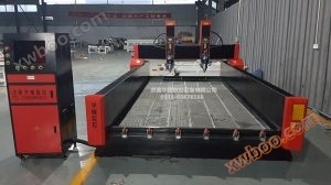 HW-1825 hai đầu nặng nề dập nổi đá khắc máy